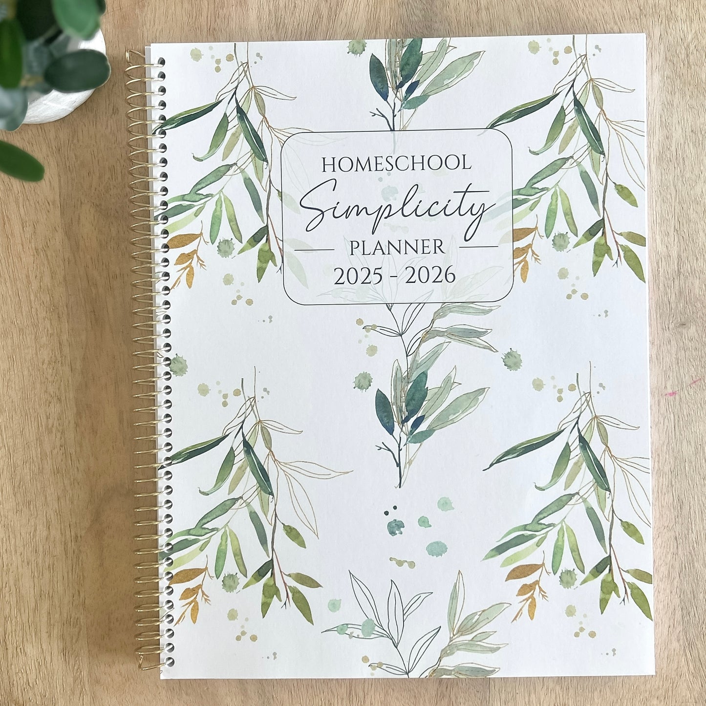 Homeschool Simplicity Planner